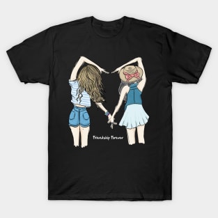 girl friendship forever T-Shirt